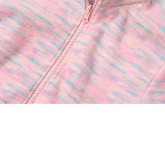 *Eddie Bauer Jacket 3 in 1 System sz 14 Hooded Pink Gray All Season Girls - Picture 6 of 16